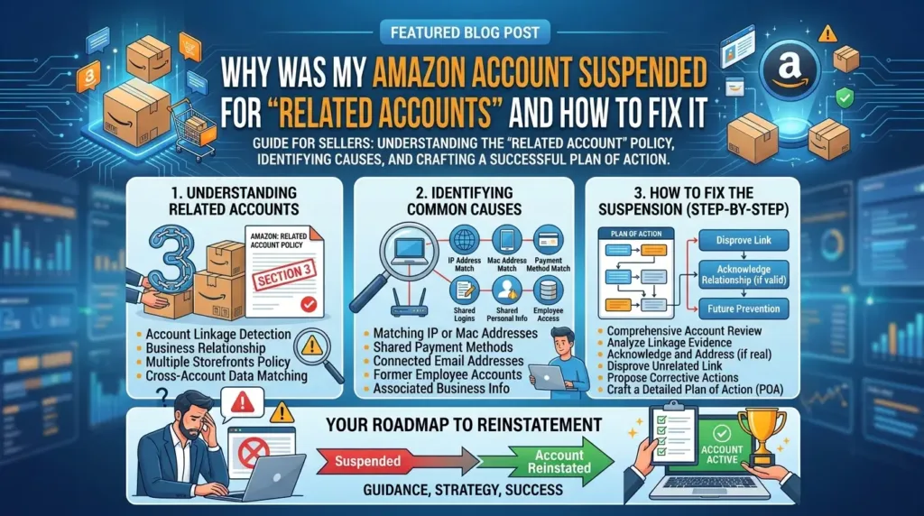 Why Was My Amazon Account Suspended for "Related Accounts" and How to Fix It