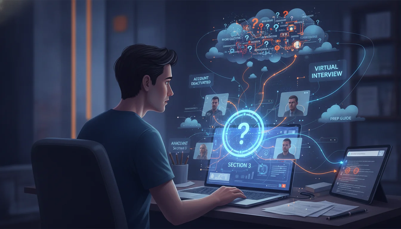 amazon section 3 virtual interview questions