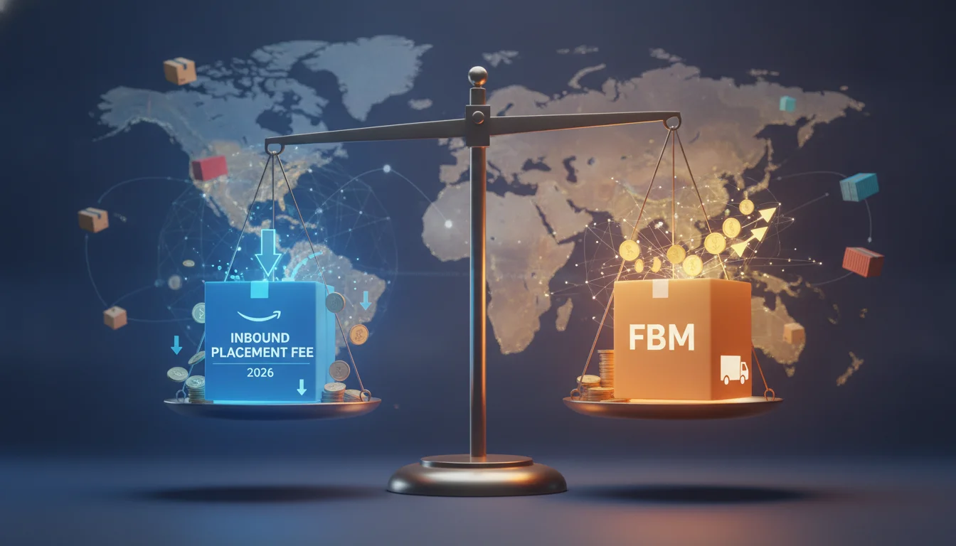 Amazon inbound placement fee vs fbm 2026