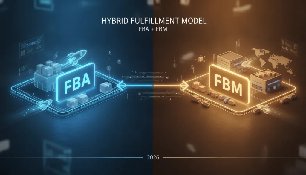 image for hybrid fba fbm fulfillment model 2026